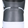 Air Jordan 1 Mid Black Iron Grey