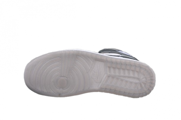 Air Jordan 1 Mid White Medium Grey