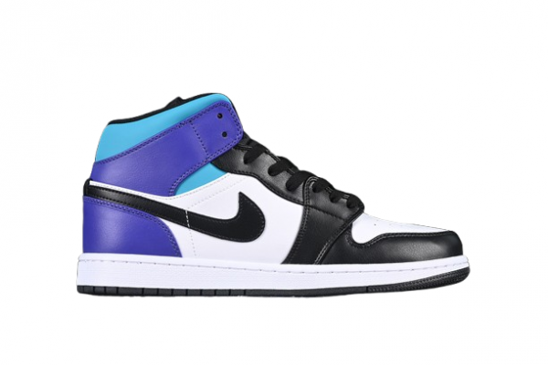 Air Jordan 1 Mid Court Purple Tropical Twist