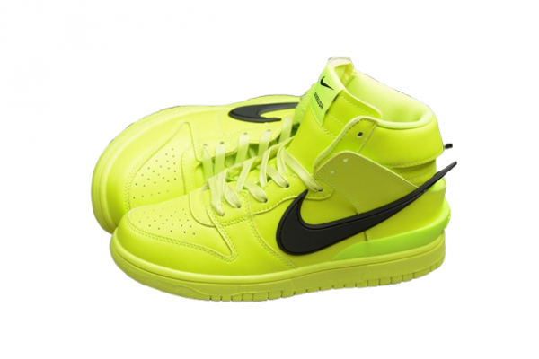 AMBUSH x Nike SB Dunk High Flash Lime