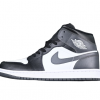 Air Jordan 1 Mid Black Iron Grey