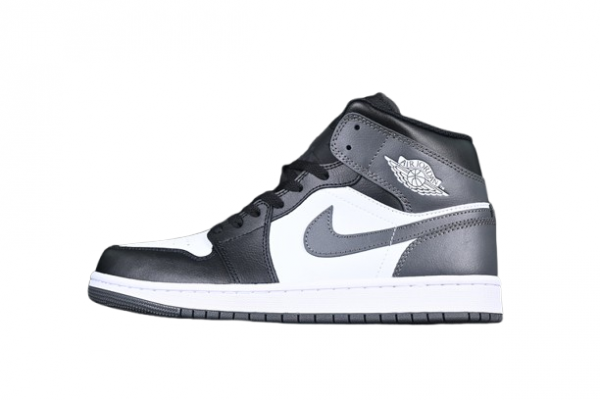 Air Jordan 1 Mid Black Iron Grey