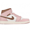 Air Jordan 1 Mid Pink Oxford Sail