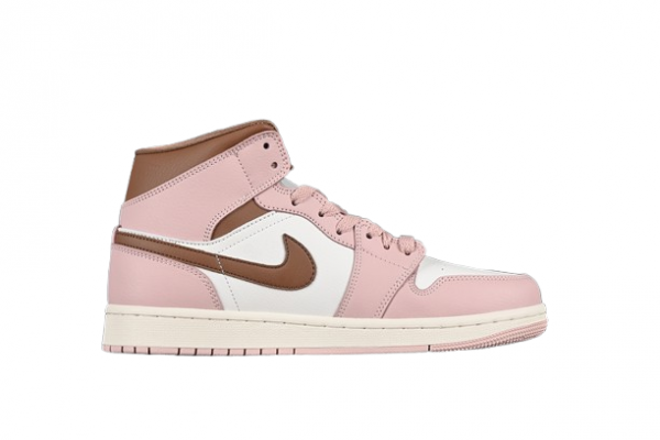 Air Jordan 1 Mid Pink Oxford Sail