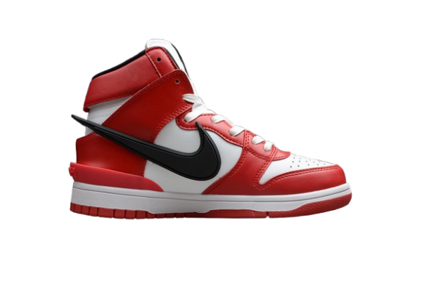 AMBUSH x Nike SB Dunk High Varsity Red