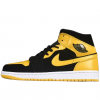 Air Jordan 1 Mid Black Varsity Maize