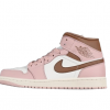 Air Jordan 1 Mid Pink Oxford Sail