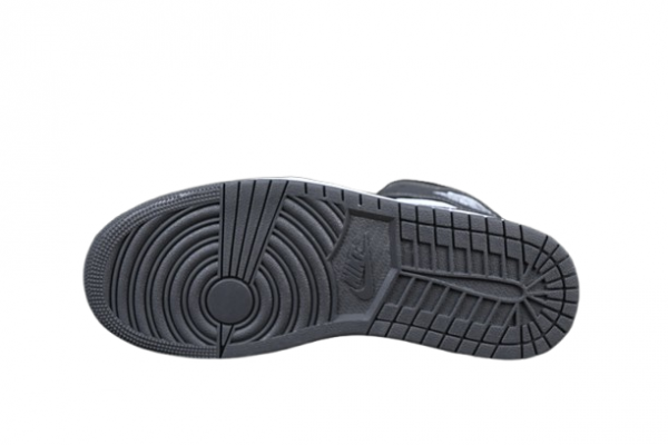 Air Jordan 1 Mid Black Iron Grey