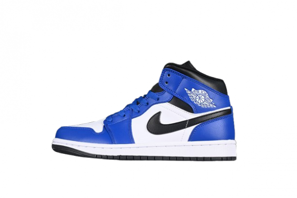 Air Jordan 1 Mid White Blue