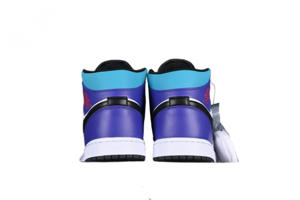 Air Jordan 1 Mid Court Purple Tropical Twist