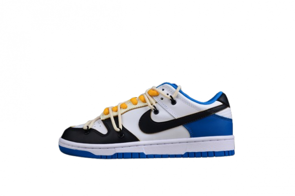 Nike SB Dunk Low Retro Black Hyper Cobalt-White