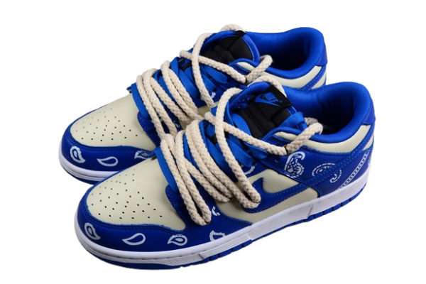 Nike SB Dunk Low Retro Beige Dark Blue