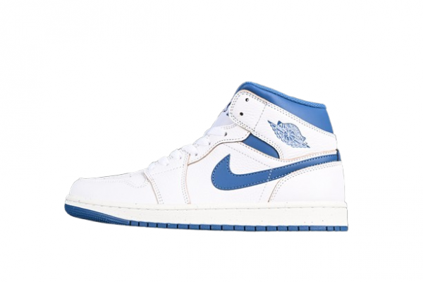 Air Jordan 1 Mid Industrial Blue