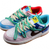Nike SB Dunk Low SE White Green Brown Pink