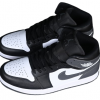 Air Jordan 1 Mid Black Iron Grey