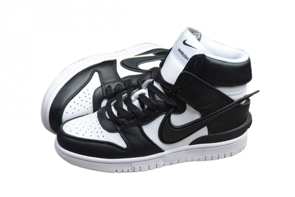 AMBUSH x Nike SB Dunk High White/Black
