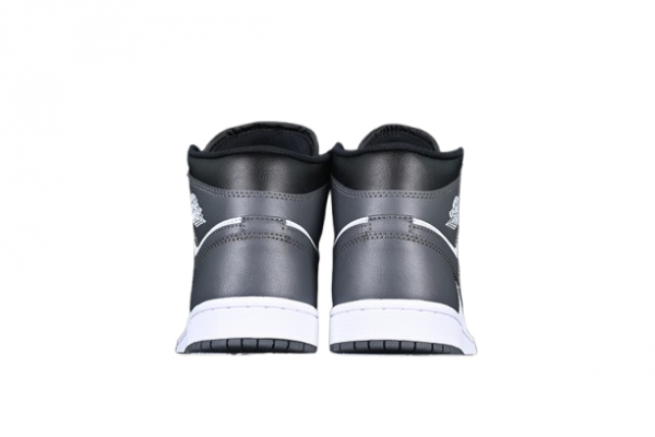 Air Jordan 1 Mid Black Iron Grey