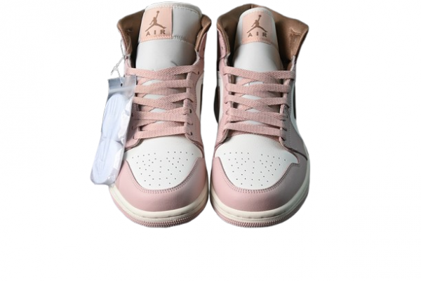 Air Jordan 1 Mid Pink Oxford Sail
