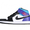 Air Jordan 1 Mid Court Purple Tropical Twist