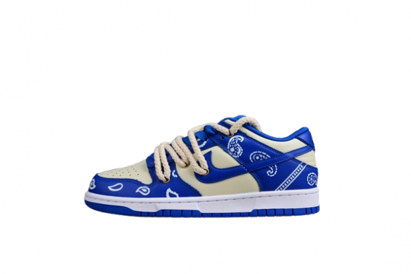 Nike SB Dunk Low Retro Beige Dark Blue