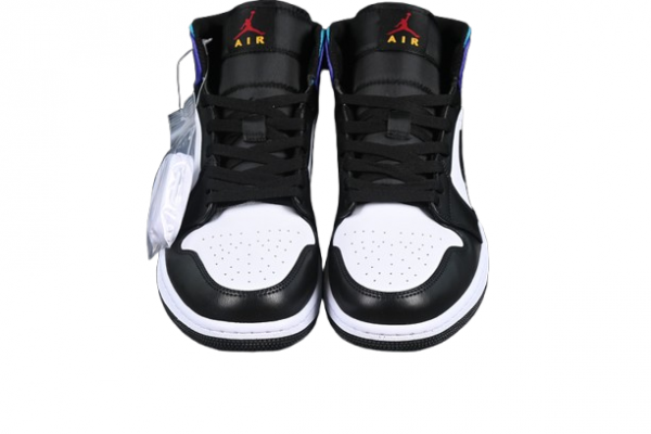 Air Jordan 1 Mid Court Purple Tropical Twist