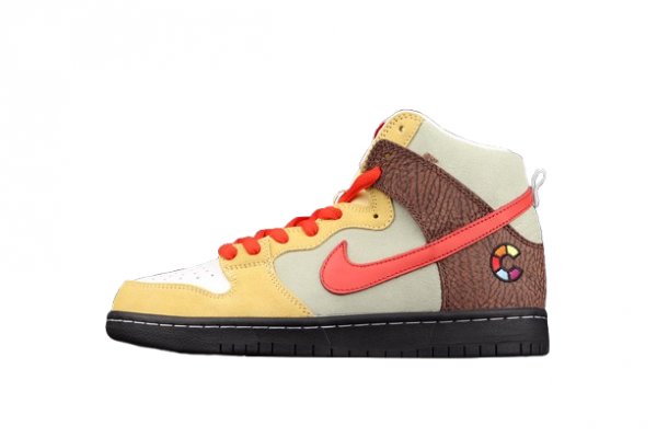 Color Skates x Nike SB Dunk High Kebab and Destroy