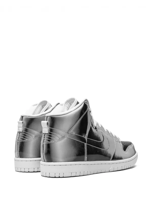CLOT x Nike SB Dunk High Metallic Silver Limited Edition