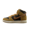 Nike Dunk High Premium Velvet Brown Stylish Retro Sneaker