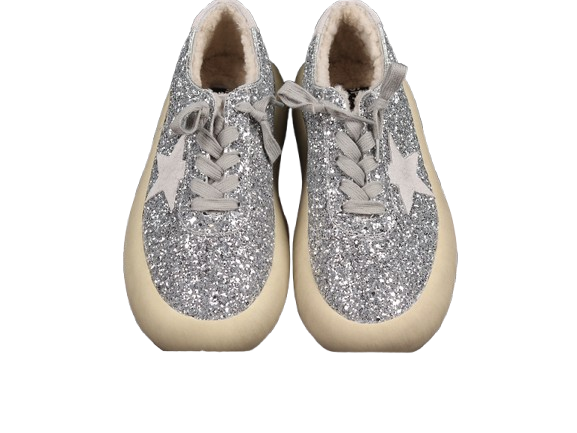 Golden Goose Space-Star Sneakers Silver