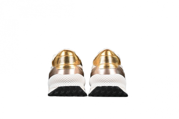 Golden Goose Marathon White Black Gold
