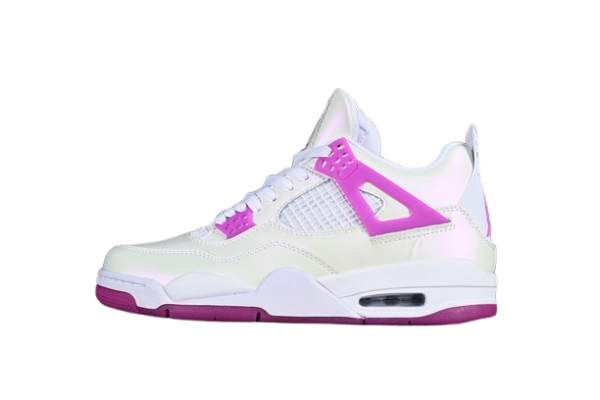 Air Jordan 4 Retro Hyper Violet White