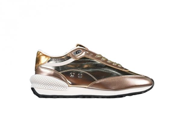 Golden Goose Marathon White Black Gold