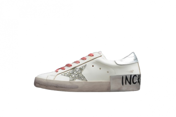 Golden Goose Superstar Silver Pink