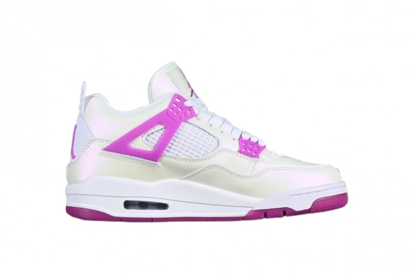 Air Jordan 4 Retro Hyper Violet White