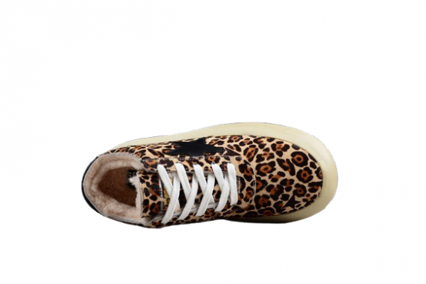 Golden Goose Space-star Leopard Grain
