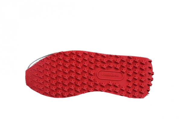 Golden Goose Marathon White Red