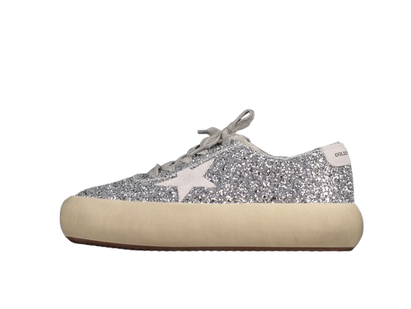 Golden Goose Space-Star Sneakers Silver