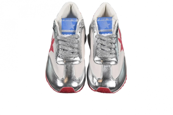 Golden Goose Marathon White Red