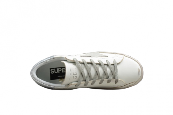 Golden Goose Superstar White Gray