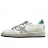Golden Goose Ball Star Silver Green