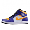 Air Jordan 1 Mid Lakers Dark Concord